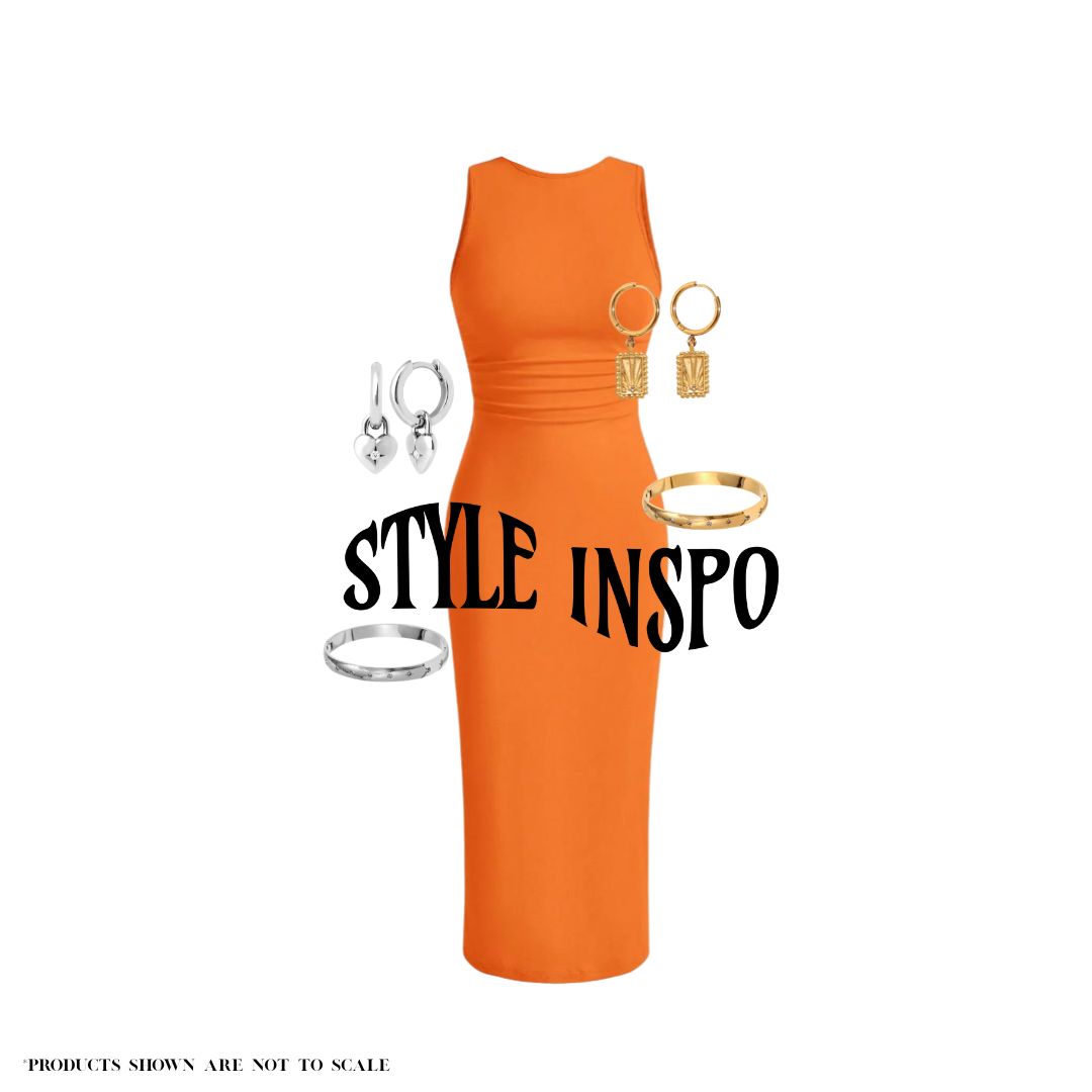 The Sunrise Earrings in Gold