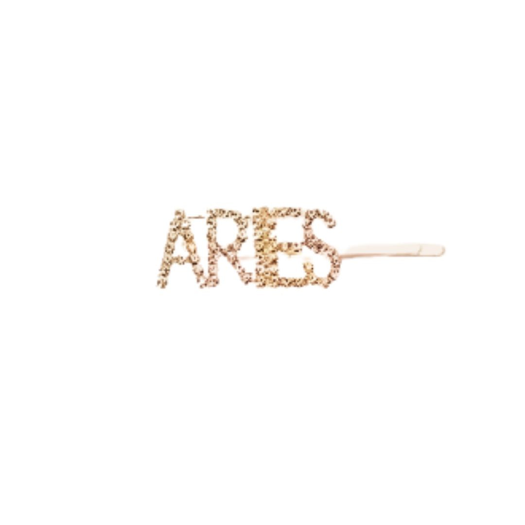 Zodiac Hair Clips in Gold