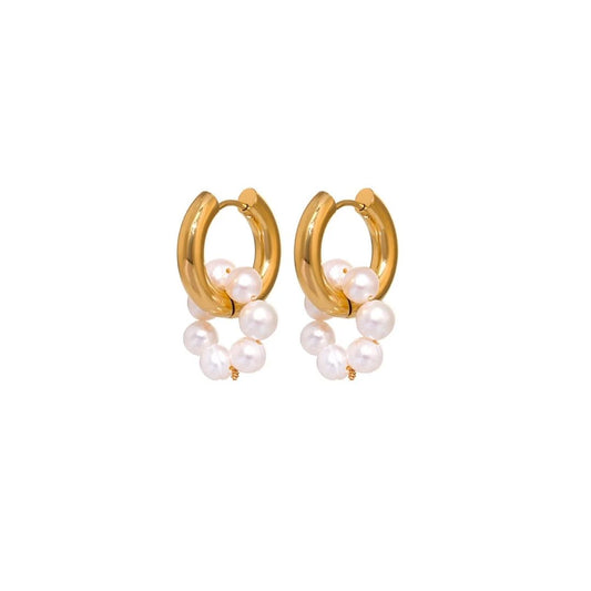 Belinda freshwater pearl earrings