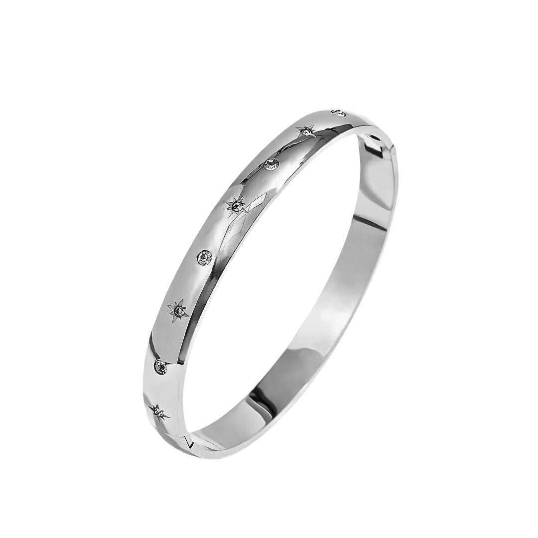Bella Night Sky Bracelet in Silver