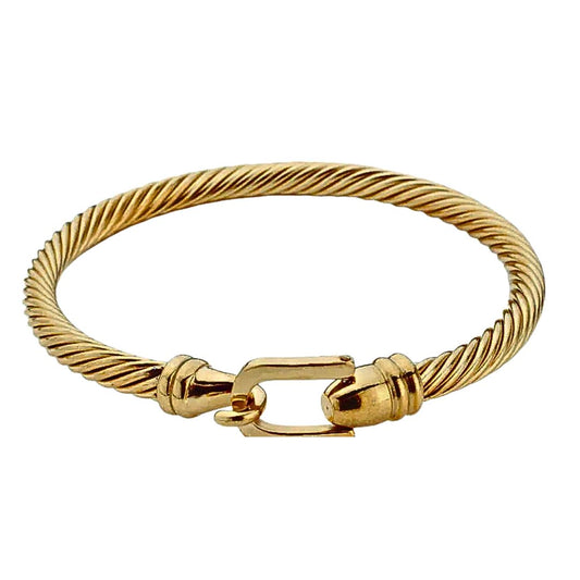 Bryony Buckle Bracelet in Gold