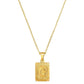 Stay Golden Initial Necklace