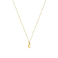 Heiress Gothic Initial Necklace