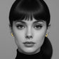 The Clemence Earrings in Sterling Silver