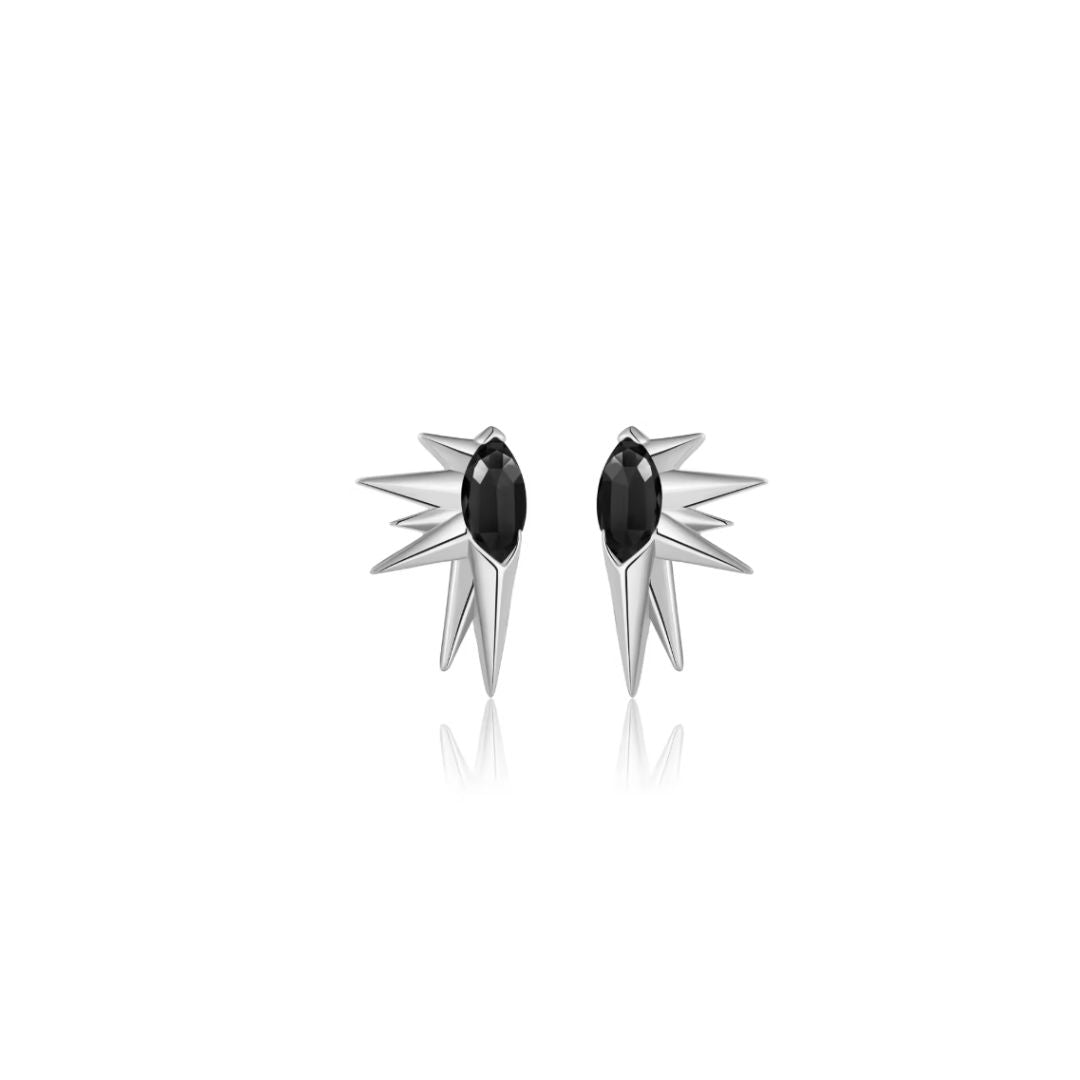 The Clemence Earrings in Sterling Silver