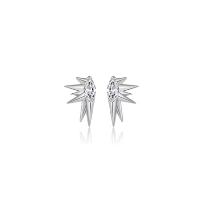 The Clemence Earrings in Sterling Silver