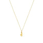 Heiress Gothic Initial Necklace
