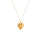 Dita Heart Necklace in Gold