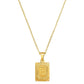 Stay Golden Initial Necklace