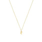 Heiress Gothic Initial Necklace