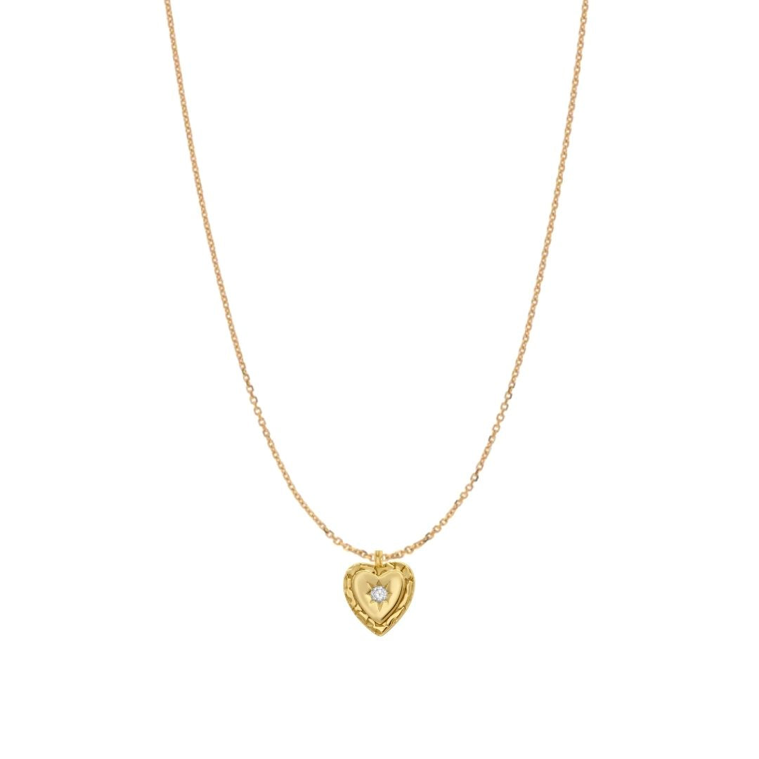 Emery Necklace in Sterling Silver and Gold