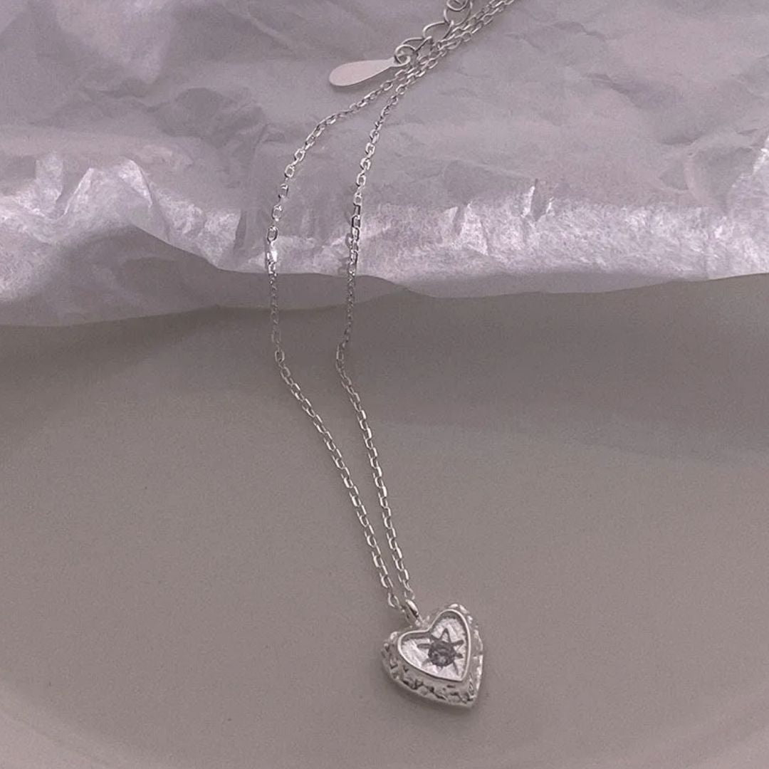 Emery Necklace in Sterling Silver and Gold