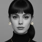 Florence Flower Earrings in Gold