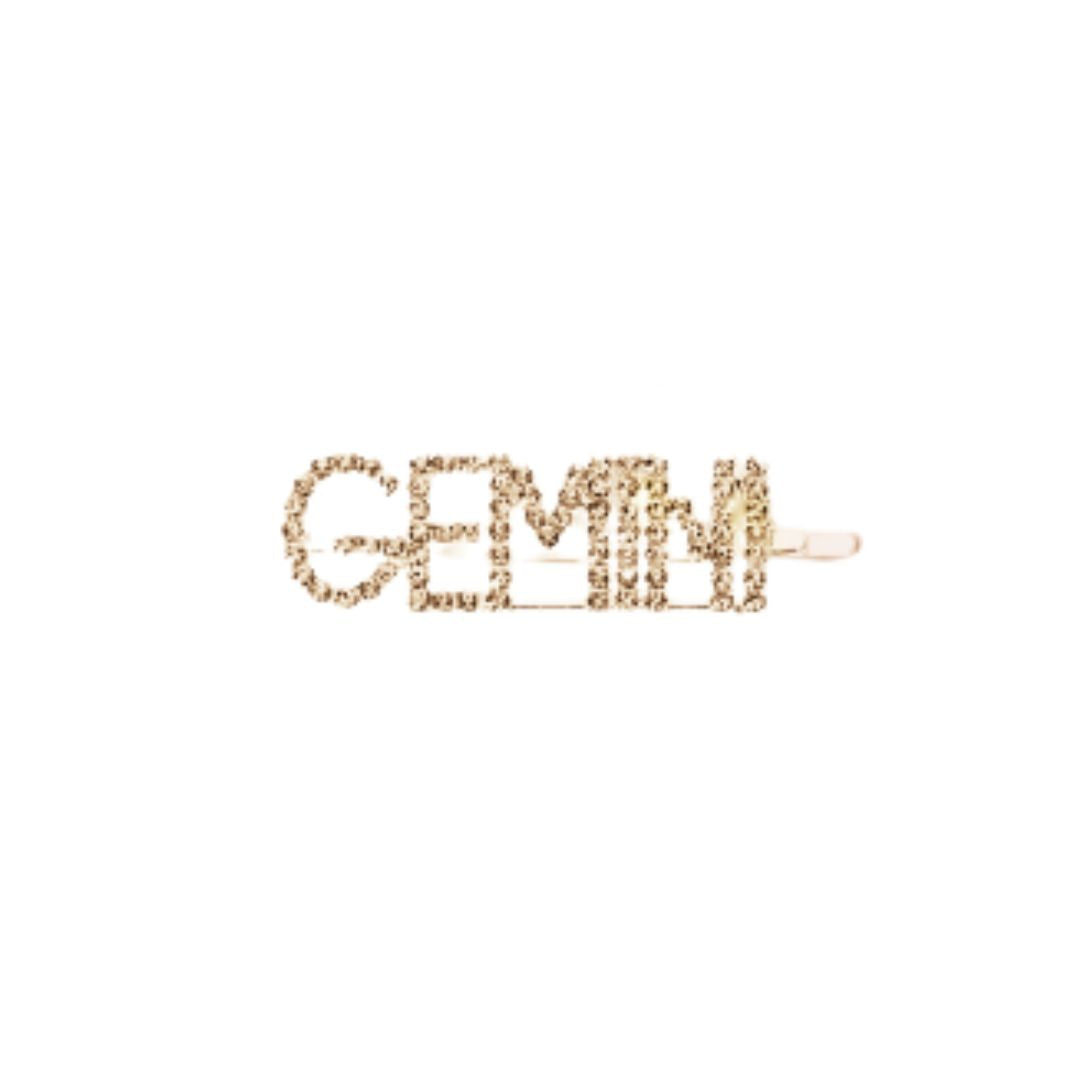 Zodiac Hair Clips in Gold