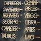 Zodiac Hair Clips in Gold