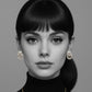 Heaven Knot Earrings in Silver