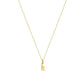 Heiress Gothic Initial Necklace