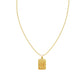 Stay Golden Initial Necklace
