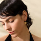 Havana Heart Earrings in Gold
