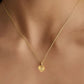 Havana Heart Necklace in Gold