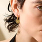 Havana Heart Earrings in Gold