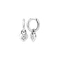 Solana Lock-it Earrings in Silver