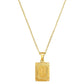 Stay Golden Initial Necklace