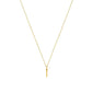 Heiress Gothic Initial Necklace