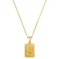 Stay Golden Initial Necklace