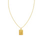Stay Golden Initial Necklace