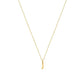 Heiress Gothic Initial Necklace