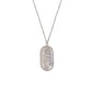 Juniper Silver Floral Necklace in Silver