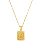Stay Golden Initial Necklace