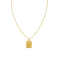 Stay Golden Initial Necklace