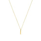 Heiress Gothic Initial Necklace