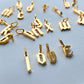 Heiress Gothic Initial Necklace