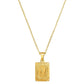 Stay Golden Initial Necklace