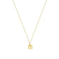 Heiress Gothic Initial Necklace
