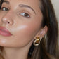 Heaven Knot Earrings in Mixed Metal