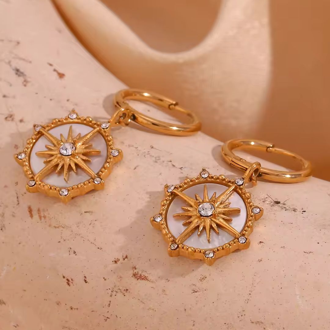 Madeline Mother of Pearl Earrings