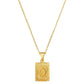 Stay Golden Initial Necklace