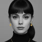 The Ophelia Earrings in Gold