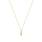 Heiress Gothic Initial Necklace