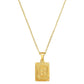 Stay Golden Initial Necklace