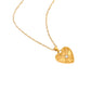 Romy Dainty Heart Necklace in Gold