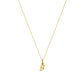 Heiress Gothic Initial Necklace