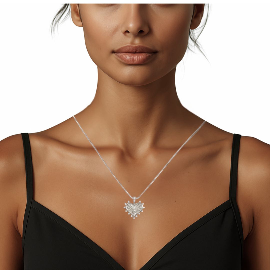 Sabrina Necklace in Silver