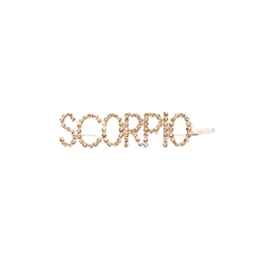 Zodiac Hair Clips in Gold