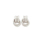 Heaven Knot Earrings in Silver