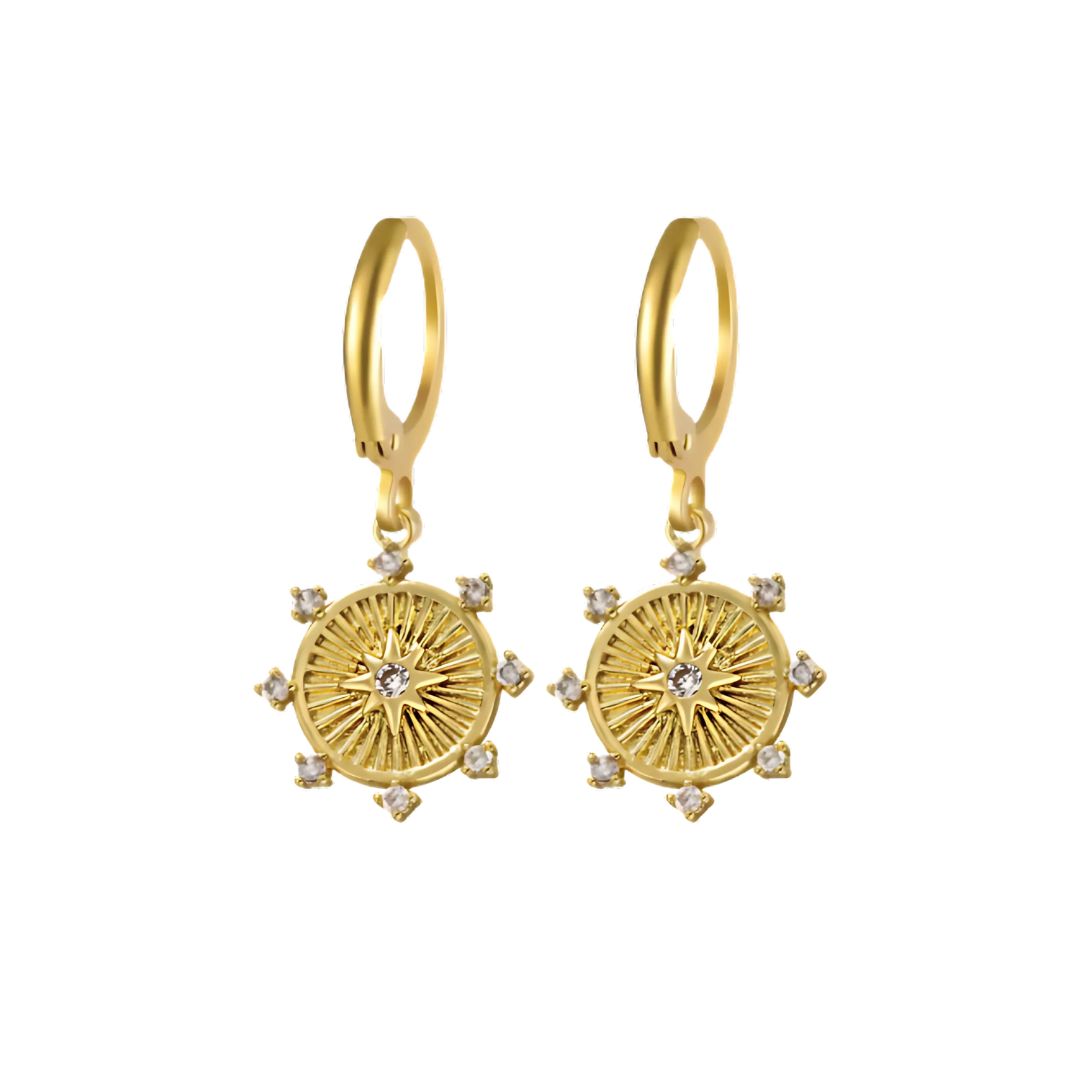 The Ophelia Earrings in Gold
